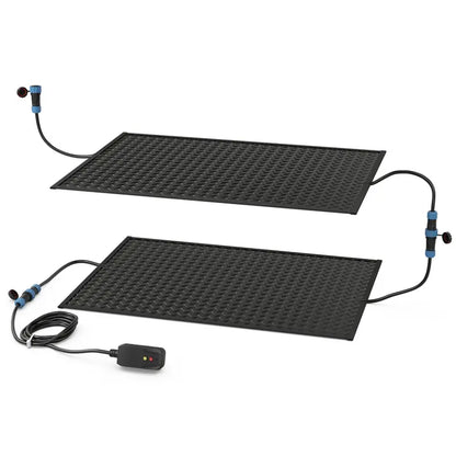 High-Speed 20″ x 30″ Heated Snow Melting Mat  3-Inch/Hour Clearance with Corded + Cordless Options