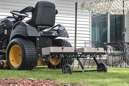 Agri-Fab Dual-Function Tow Spiker/Seeder & 40-Inch Dethatcher Combo Kit