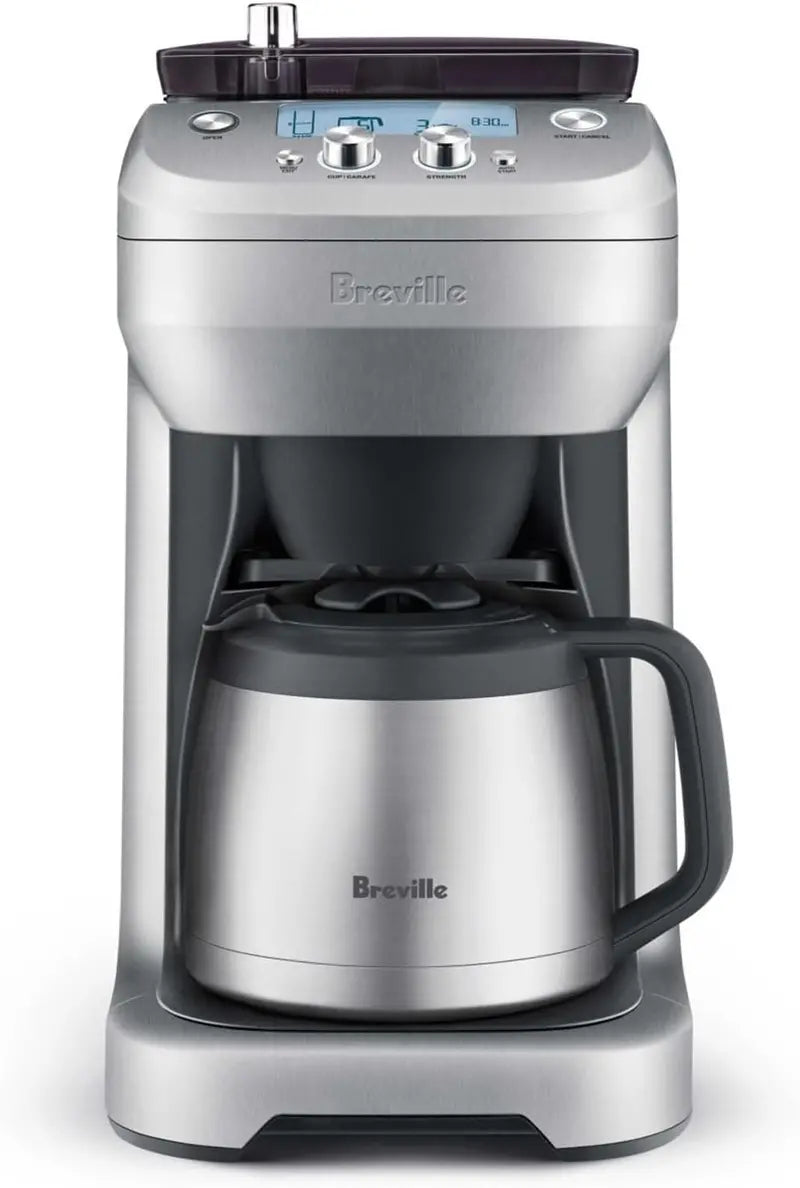 Breville BDC650BSS Grind Control Coffee Maker  Integrated Burr Grinder, Thermal Carafe, Brushed Stainless Steel