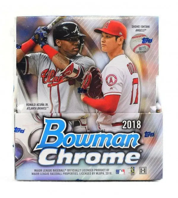 2018 Bowman Chrome Baseball Hobby Box  Sealed Collector’s Edition