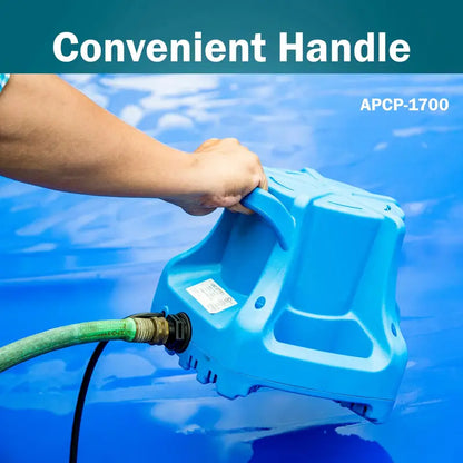 Little Giant 1745 GPH Automatic Pool Cover Pump  Submersible Safety Drain Pump