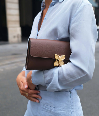 Hortensia Clutch | Tiramisu