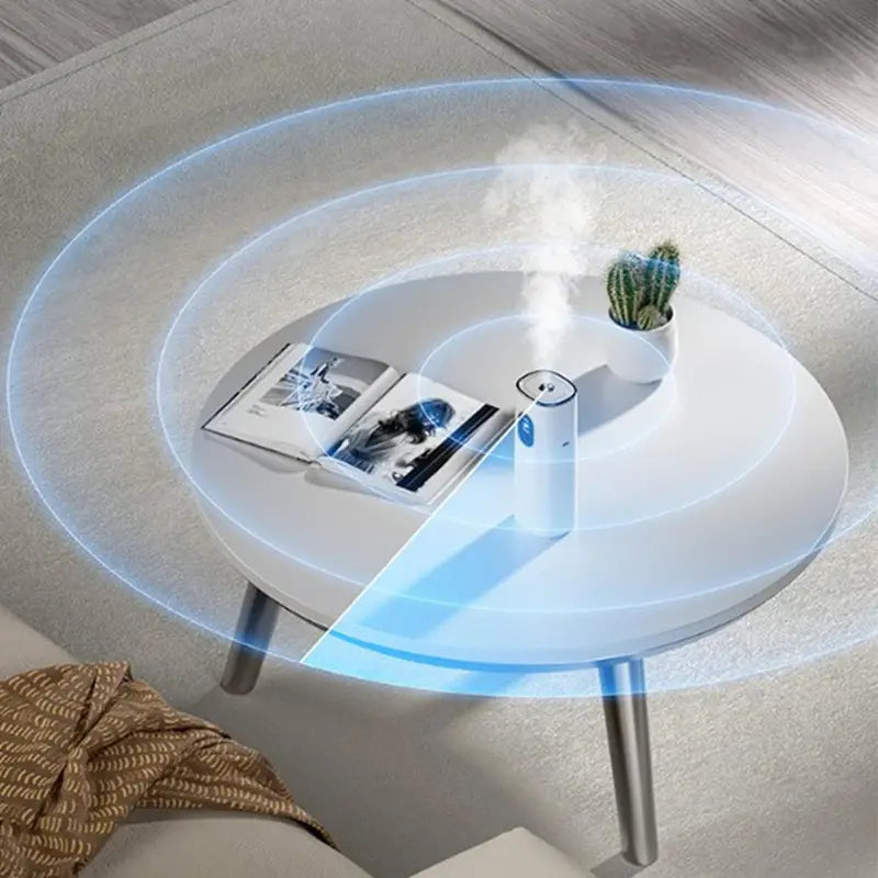 Portable Humidifier by [Brand]  Quiet, Large Room Essential Oil Diffuser for Bedroom & Hotel