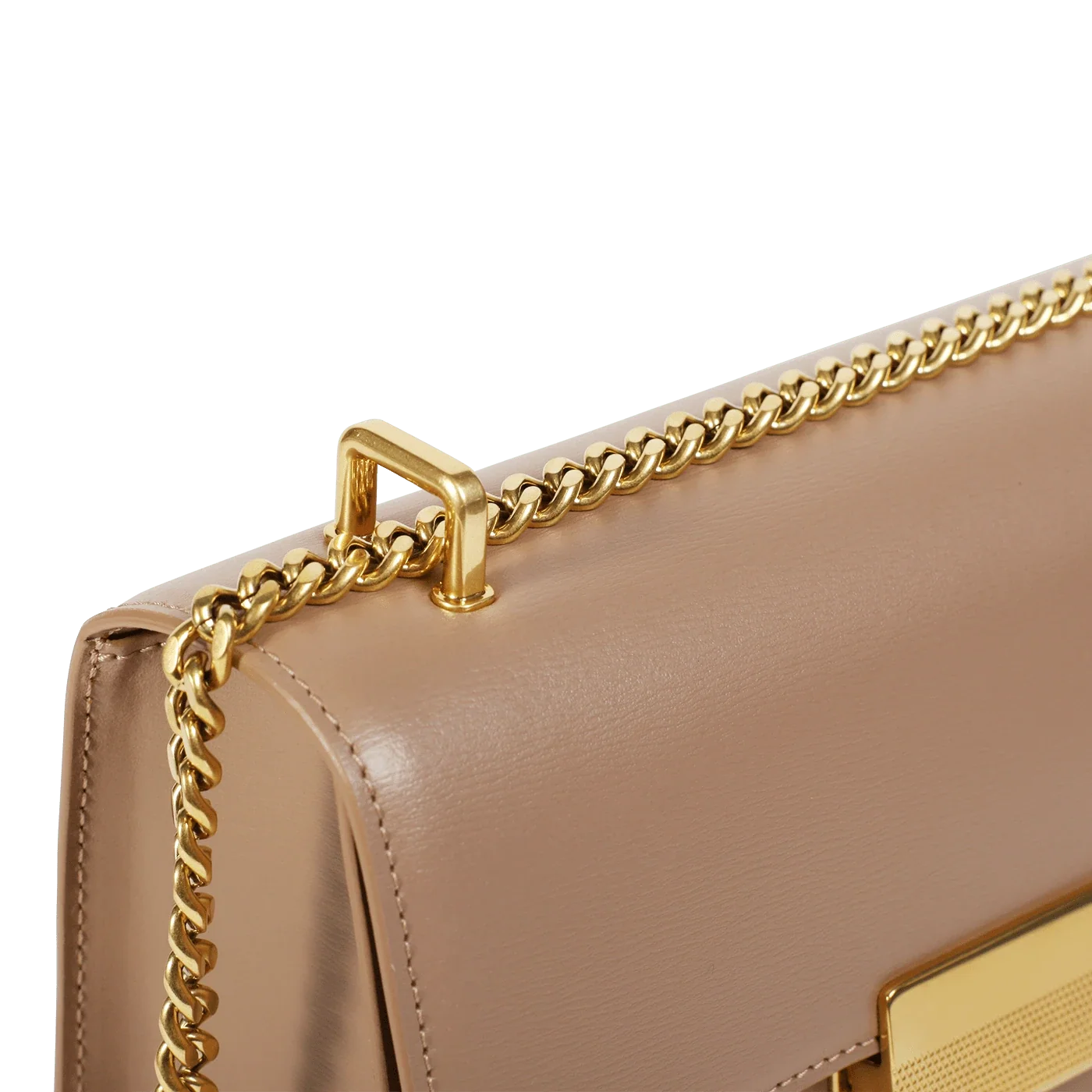 Alma - Cuir Box Taupe