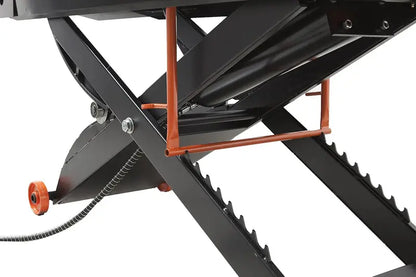 1500-LB Air-Powered Motorcycle & ATV Lift Table  48-Inch Wide with Side Extensions and 2-Year Warranty