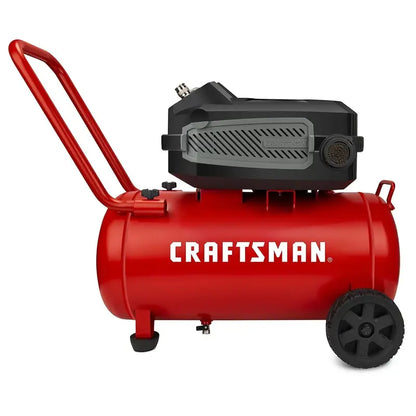 10-Gallon Oil-Free Air Compressor  1.8 HP, 175 PSI, 4.0 CFM@90 PSI, Portable w/ Large Wheels