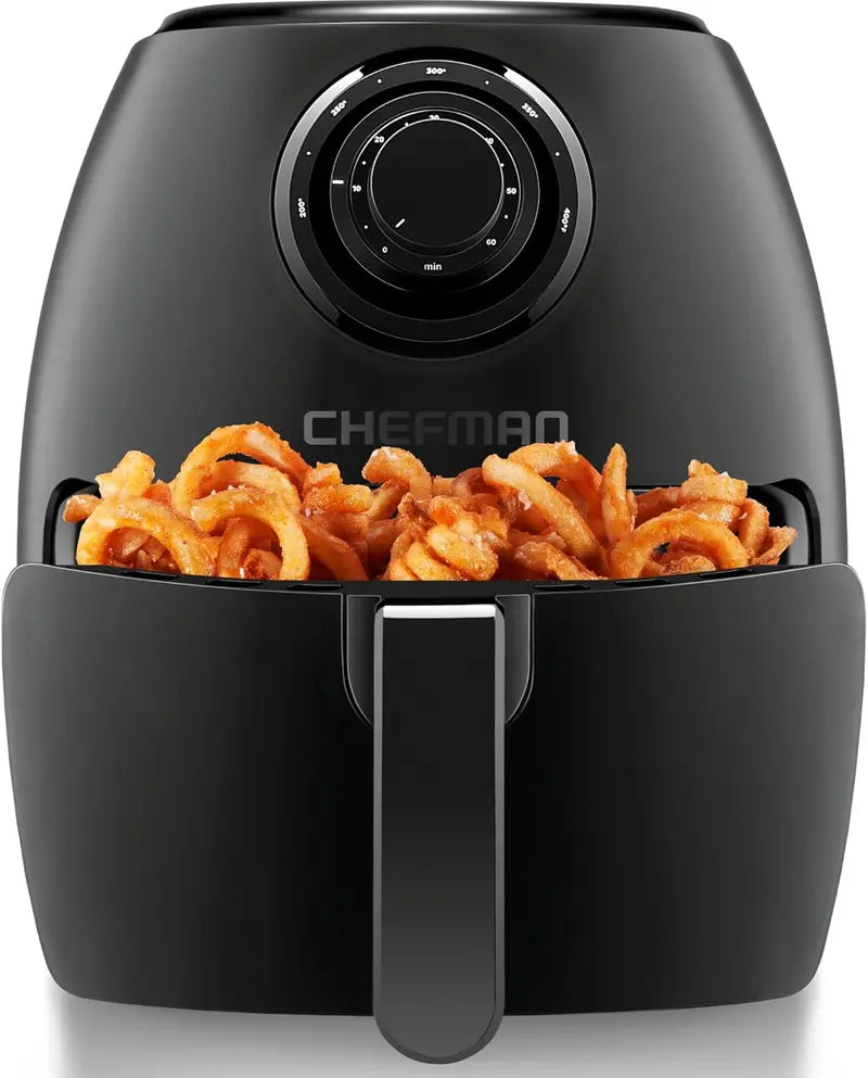 Chefman Compact 6.3-Quart Multi-Function Air Fryer  Rotisserie, Dehydrator & Convection Oven with 8 Presets
