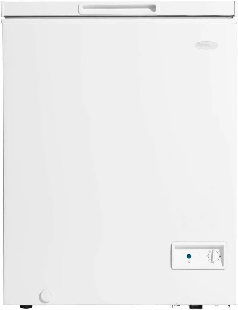 5.0 Cu. Ft. Chest Freezer  DOE-Certified Efficiency with User-Friendly Front-Mounted Thermostat & Wide Temperature Range