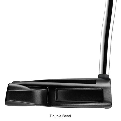 TaylorMade Spider Tour Black Putter — Double-Bend Shaft, Tour-Validated Alignment