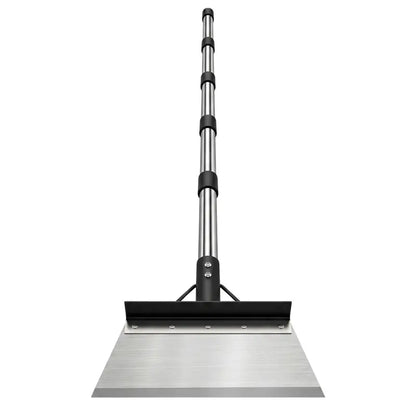 Multi-Use Shovel Scraper  Steel-Blade Garden Tool with Adjustable Handle