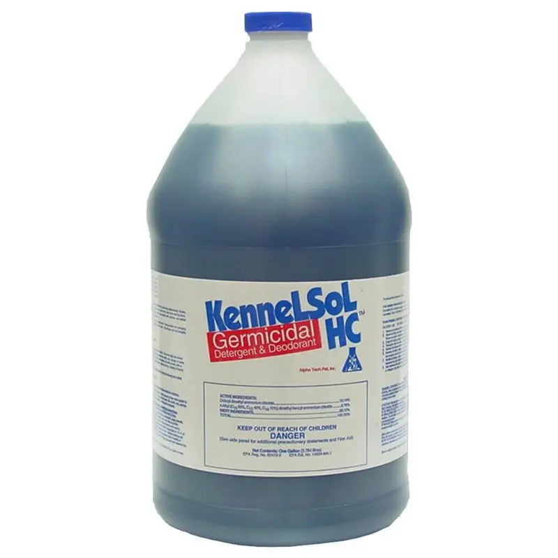 KennelSol HC Germicidal Detergent & Deodorant Cleaner, 1 Gallon  Disinfectant for Pet Care Facilities