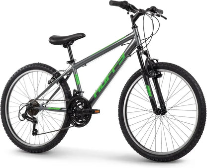 Huffy Stone Hybrid Mountain Bike  Unisex Frame, Durable Build for Trail and Commute Use