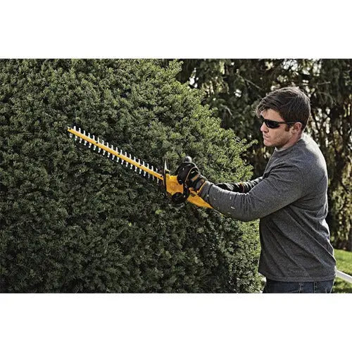 DEWALT 22-Inch Cordless Hedge Trimmer  20V MAX Tool-Only + Starter Kit Bundle
