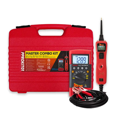Power Probe Professional Electrical Diagnostic Test Kit  Red Edition