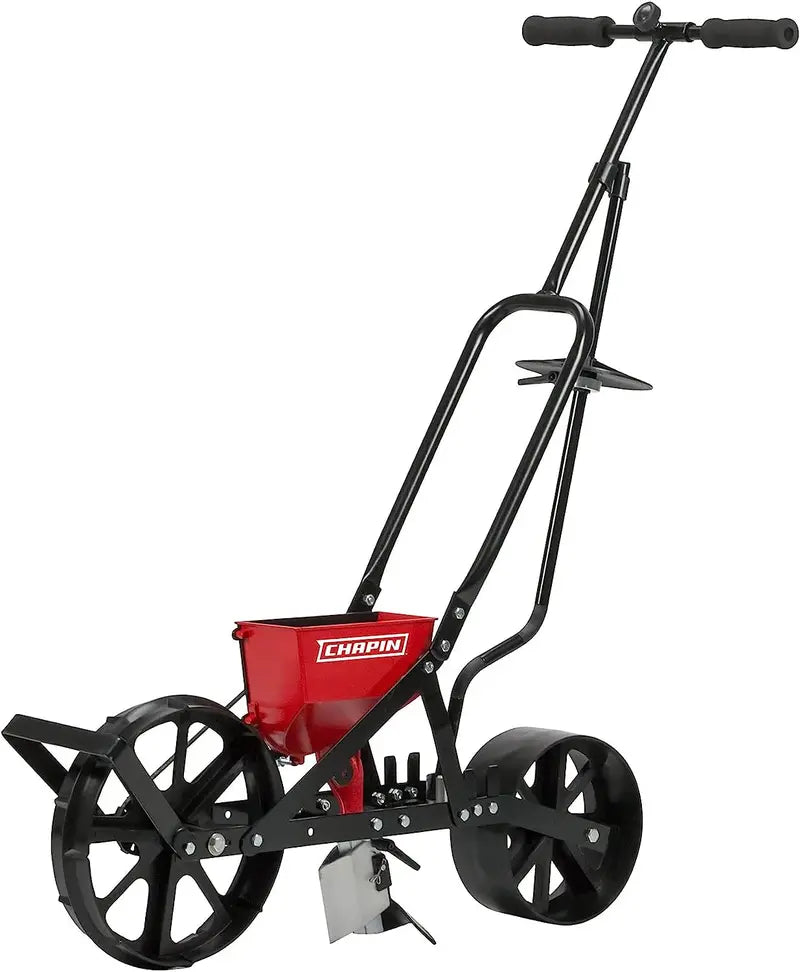 Chapin Garden Push Seeder with 6 Interchangeable Seed Plates for 20+ Seed Types
