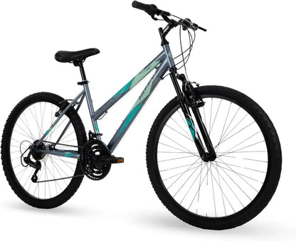 Huffy Stone Hybrid Mountain Bike  Unisex Frame, Durable Build for Trail and Commute Use