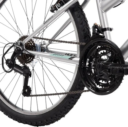 Huffy Stone Mountain Hardtail Mountain Bike  20″/24″/26″ Sizes, Shimano Shifting, Suspension Options & Youth-to-Adult Fit