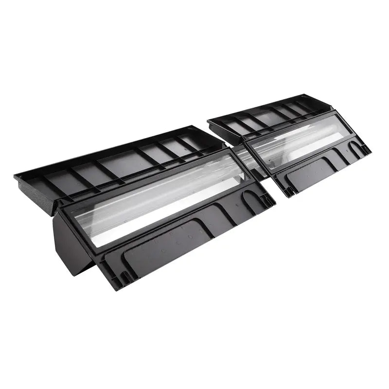 Aqueon Deluxe Full Fluorescent Hood  Black  48 x 12 AAG100121248