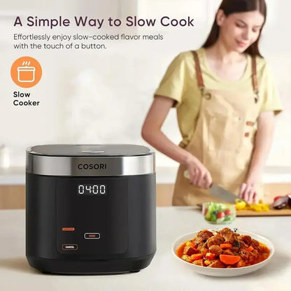 COSORI 10-Cup Rice Cooker  Fuzzy Logic Smart Rice Maker with 24-Hour Keep Warm & 18 Presets