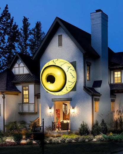 Large Outdoor Halloween Inflatable Eyeball  Giant Animated Yard Decoration with Built-in Fan