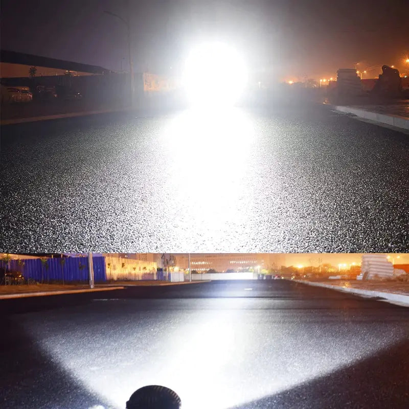 5″ Round LED Fog Lights  140W 28,000LM Off-Road Driving Lights for Trucks, ATVs & Motorcycles