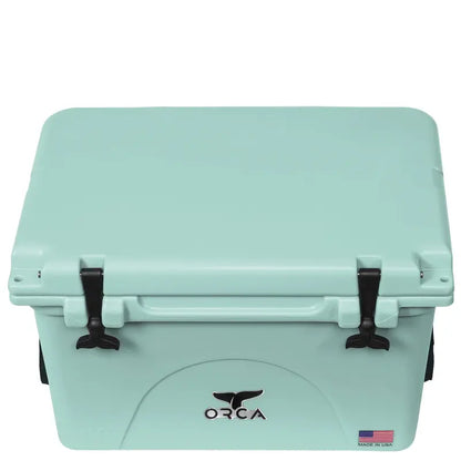 ORCA 40-Quart Hard-Sided Cooler  Rugged Insulated Ice Chest with 7-Day Ice Retention, Seafoam Green (2026)
