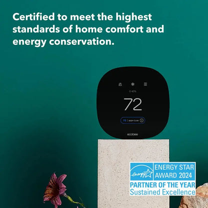 ecobee3 Lite Smart Thermostat  Wi-Fi Enabled, Siri/Alexa/Google Compatible, Energy Saving, Smart Home Integration