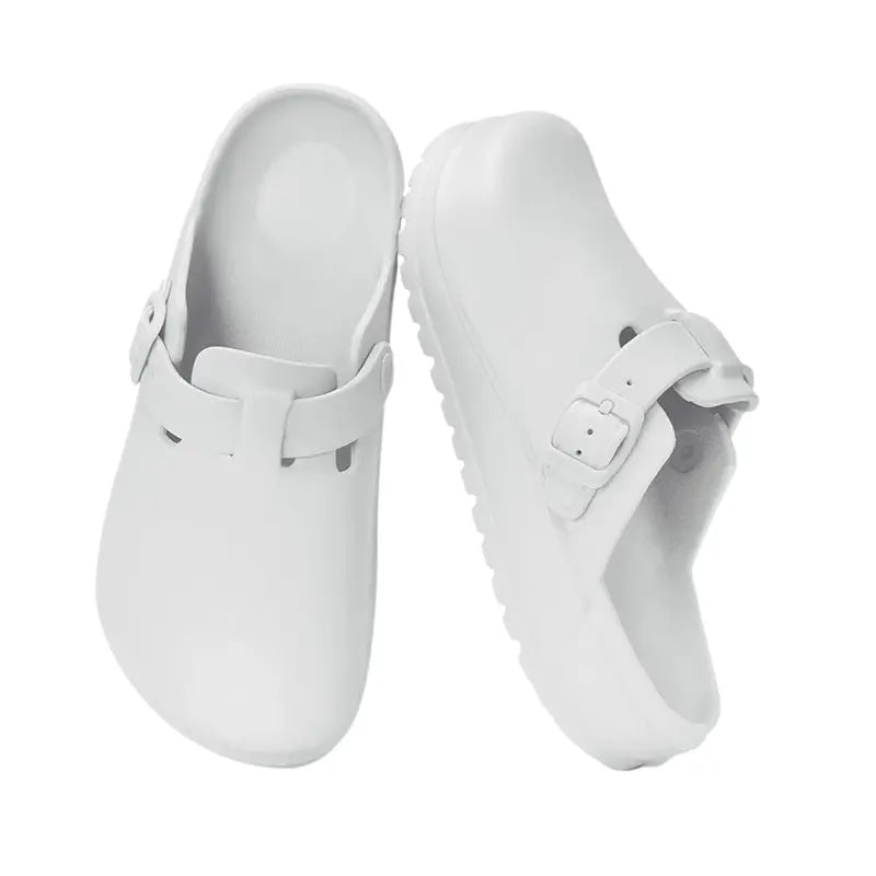 EVA Slip-On Clogs for Men and Women: Textured Sole & Adjustable Buckle