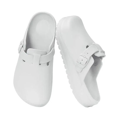EVA Slip-On Clogs for Men and Women: Textured Sole & Adjustable Buckle