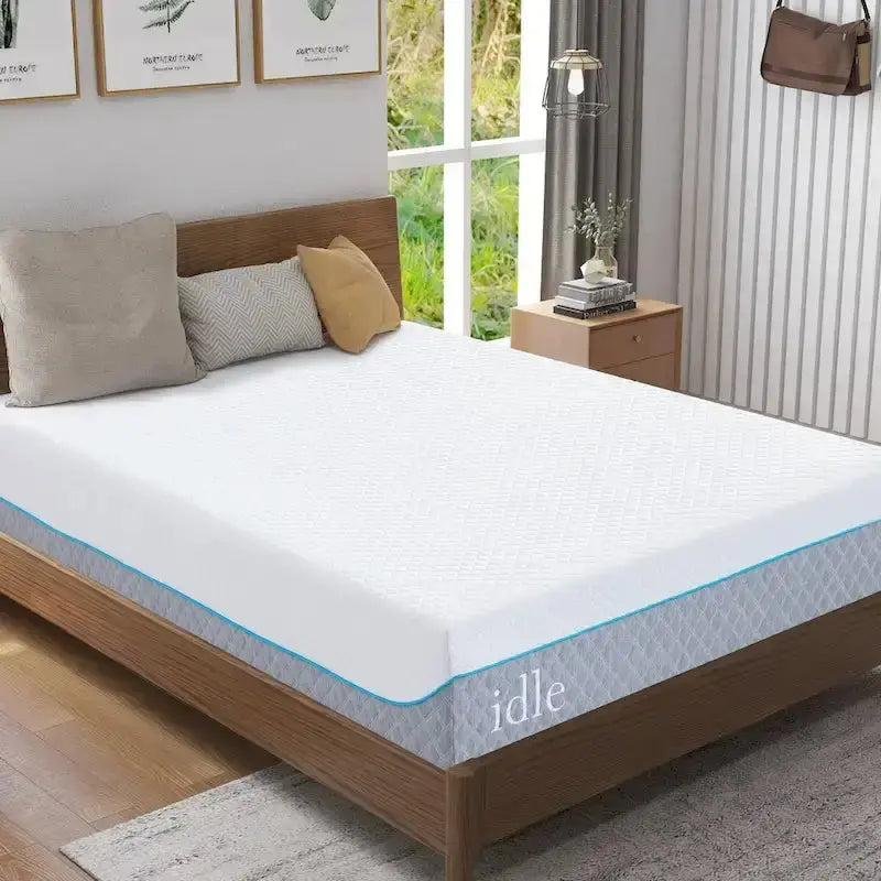 12-Inch Gel Memory Foam Mattress  Cooling Medium-Firm Bed-in-a-Box, CertiPUR-US Certified