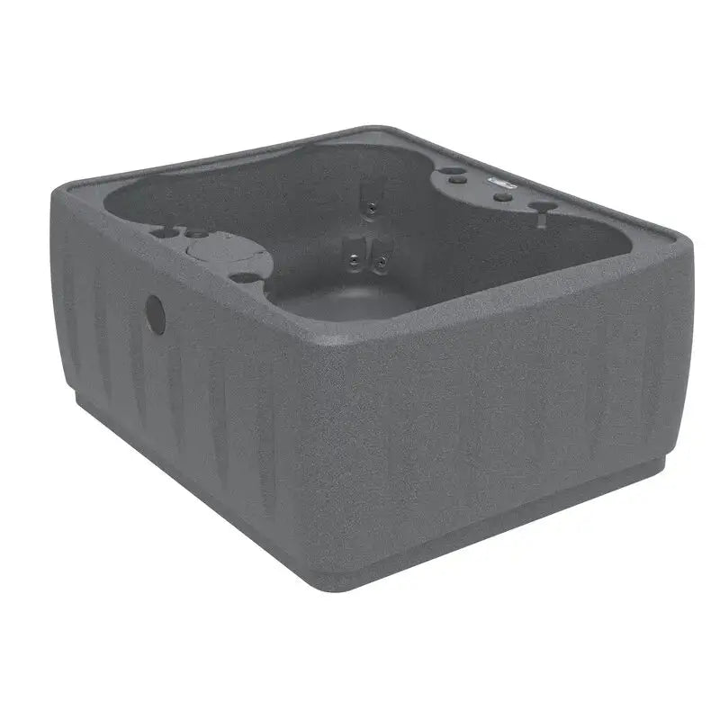 Aquarest 4-Person Rectangular Hot Tub with Jacuzzi Pumps and Plug-and-Play Setup
