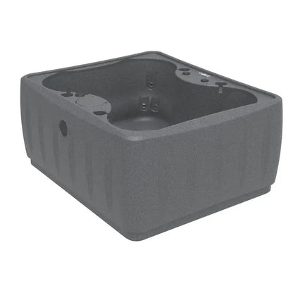Aquarest 4-Person Rectangular Hot Tub with Jacuzzi Pumps and Plug-and-Play Setup