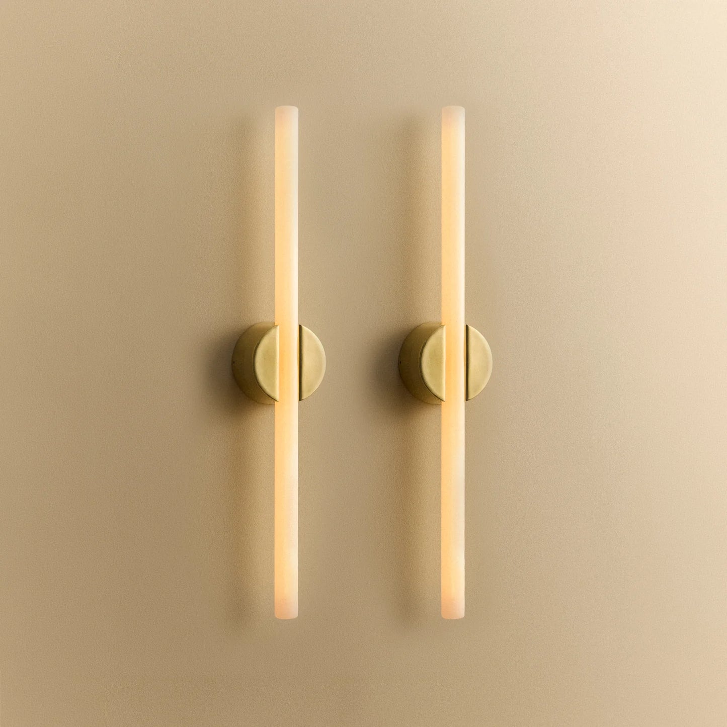 Kilter Wall Light in Solid Brass - Set of 2