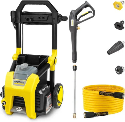 Kärcher K1700 Electric Pressure Washer  Includes 3 Nozzles & Detergent Tank