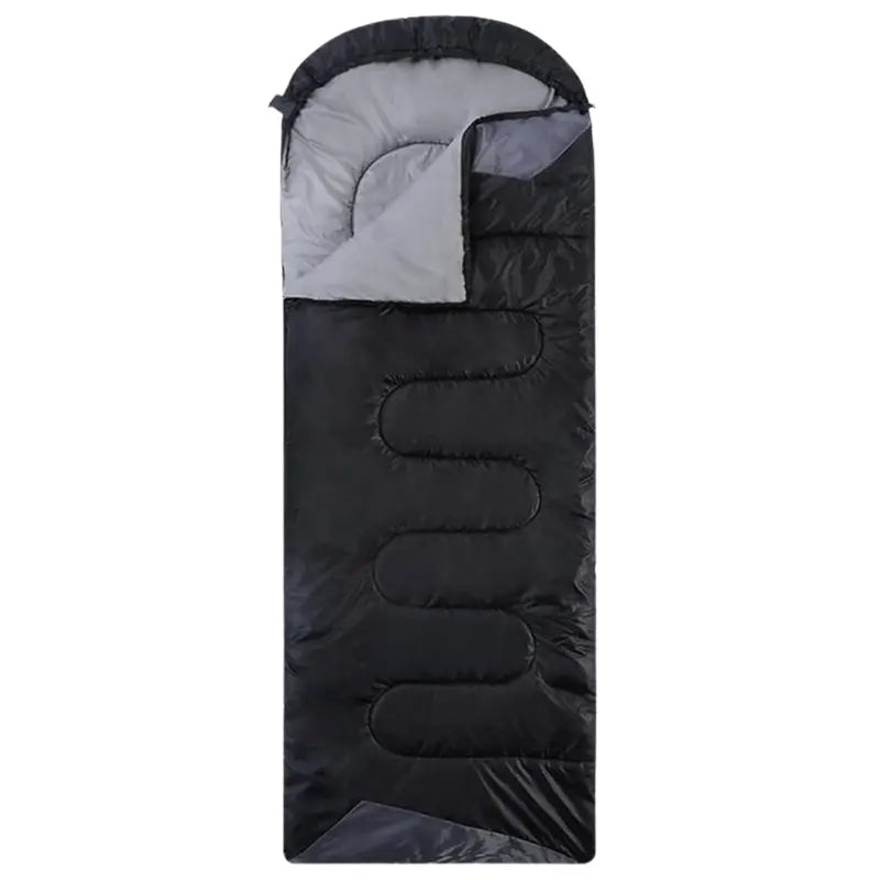 All-Season Sleeping Bag with Water-Resistant Shell and Thermal Lining