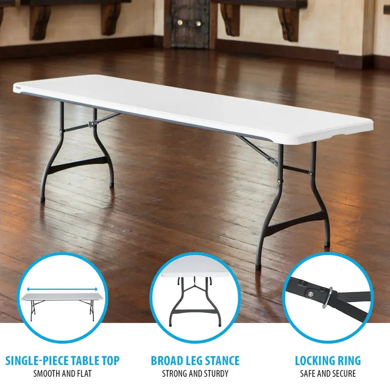 Lifetime Folding Table and Chair Set  Bulk Pack of 108 for Events, Catering, or Large Gatherings