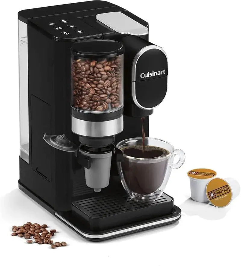 Cuisinart Single-Serve Coffee Maker with Integrated Grinder