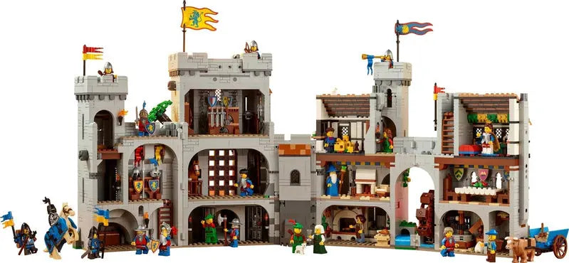 Lion Knights Medieval Castle Playset  Interactive Building Toy