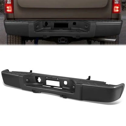 Chevy/GMC Silverado & Sierra 1500 Rear Step Bumper  No Parking Sensors (20072013)