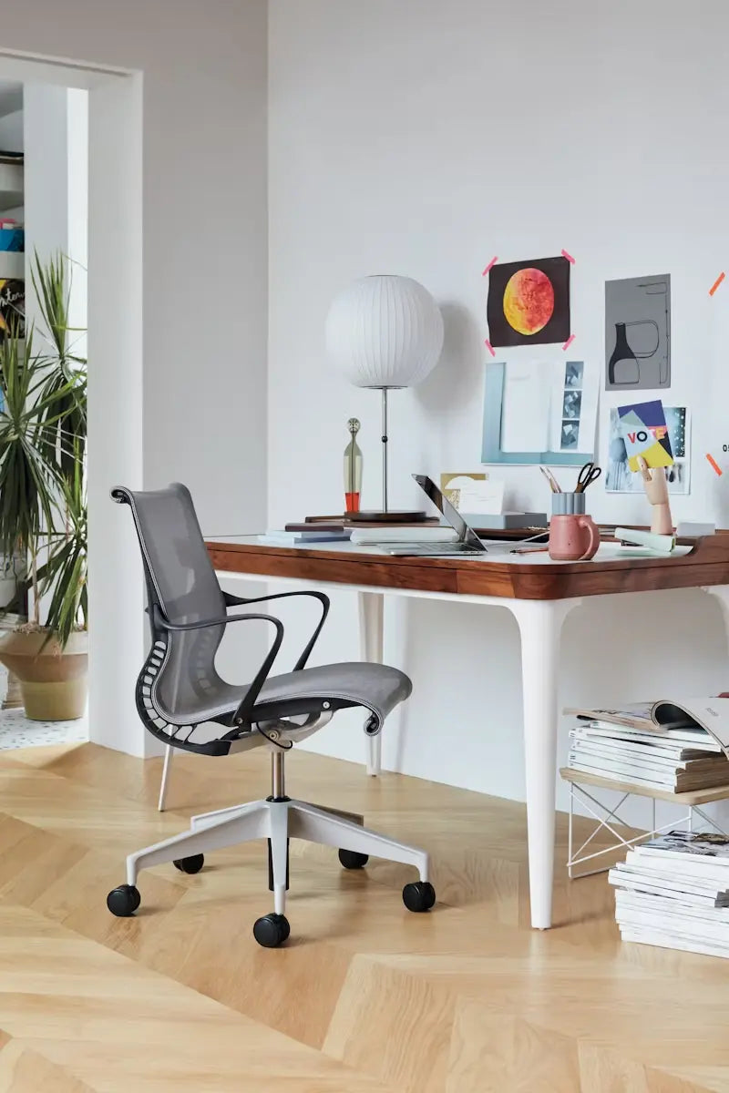 Setu Chair with Armrests  Flexible Kinetic Support &amp; Four-Way Adjustable Arms