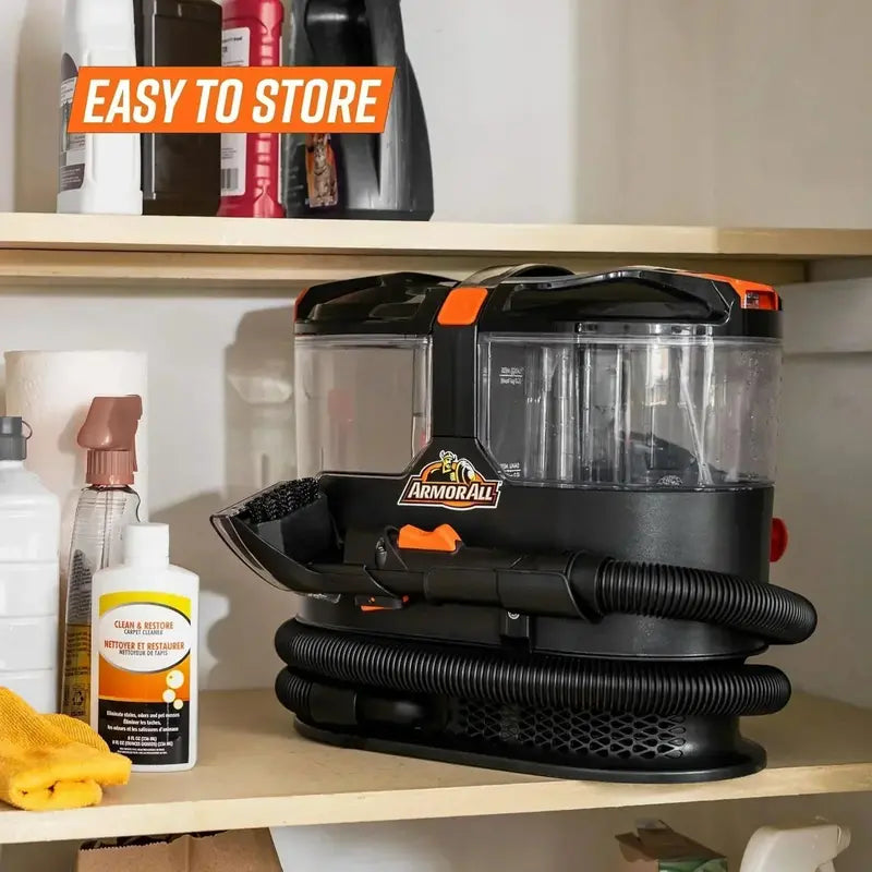 7-Amp Portable Spot Cleaner for Cars, Carpets, and Upholstery Stain Removal