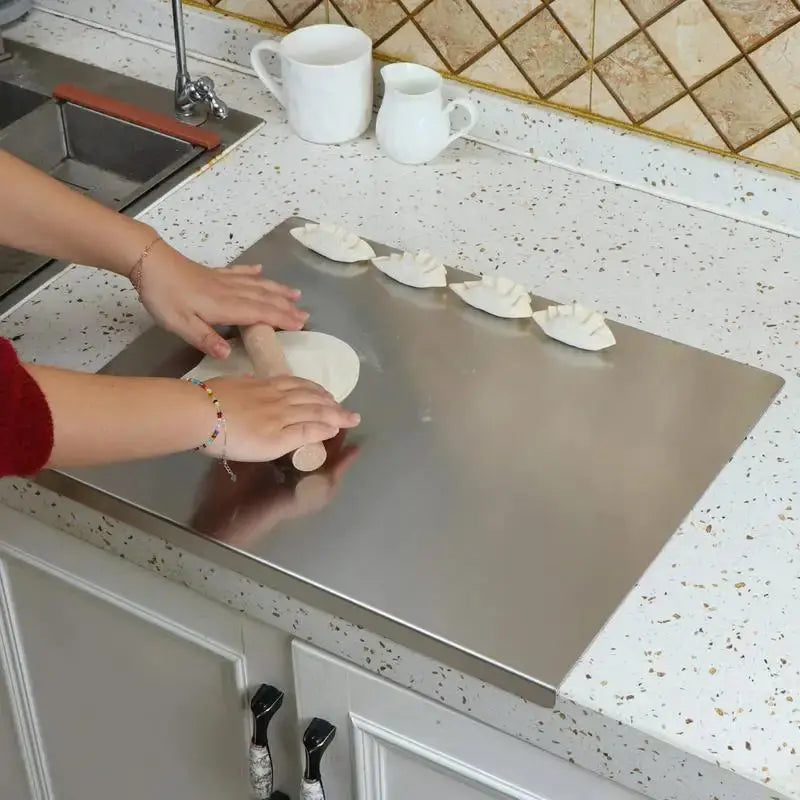 Kitchen Cutting Board with Non-Slip Base and Juice Groove