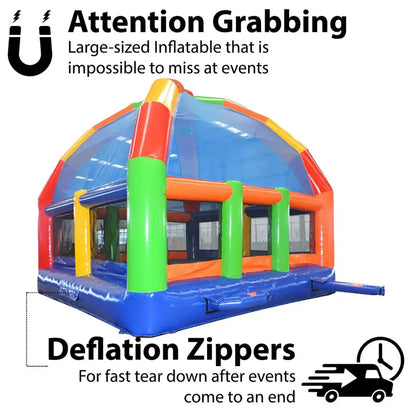 TentandTable Commercial Inflatable Bounce House  Bubba Big Bounce House