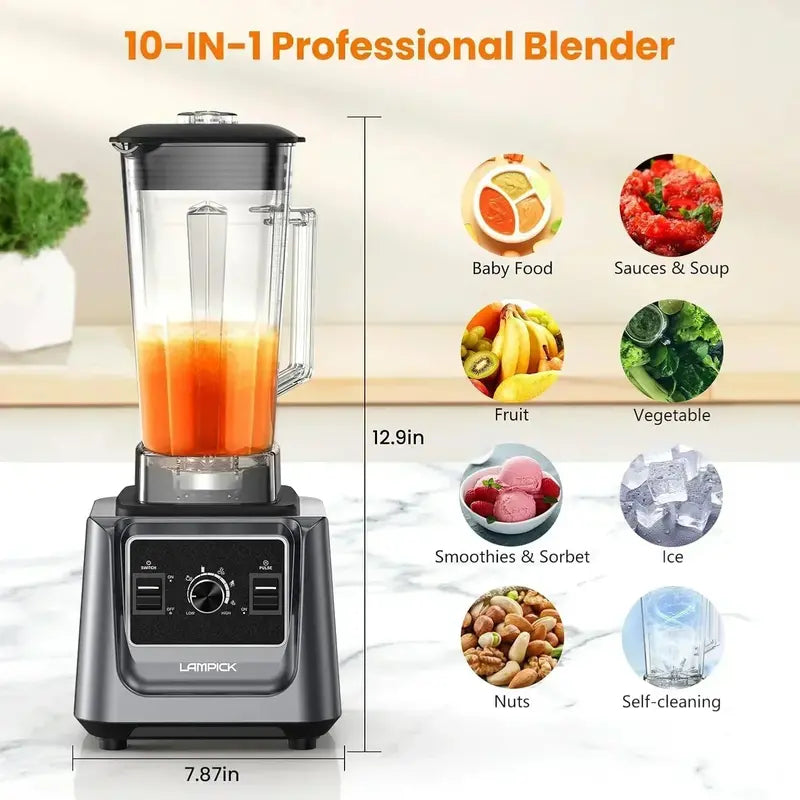 KitchenAid Professional Blender  2000W High-Performance Countertop Model with 68oz Jar