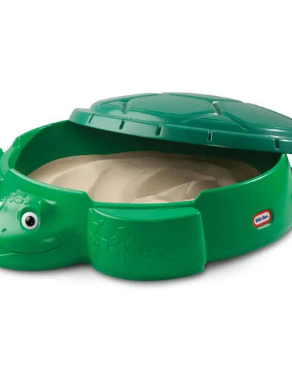 Little Tikes Turtle Sandbox  Durable Outdoor Play Sandpit for Kids