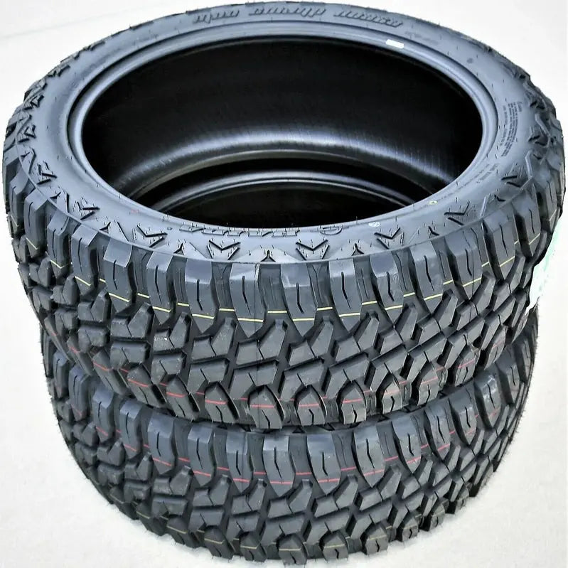 Set of 4 LT275/65R20 126/123Q E-Rated Mud-Terrain Tires  10-Ply Construction