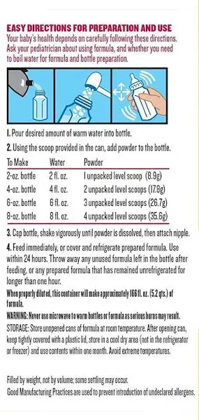 Earth’s Best Soy-Based, Lactose-Free Infant Formula with Iron, 21 oz (Birth to 12 Months)