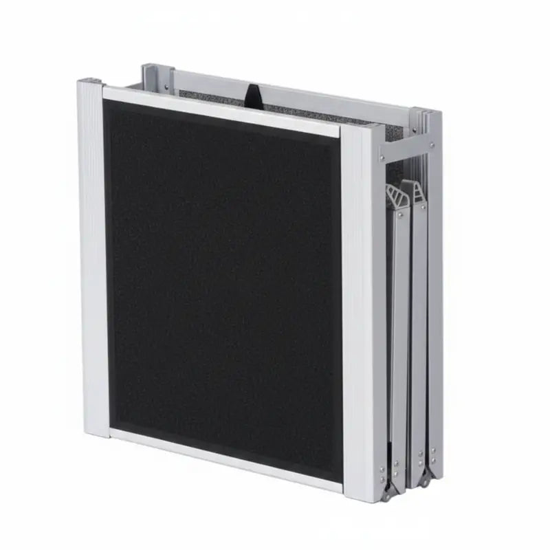 Lightweight Aluminum Vehicle Ramp for Dogs  Foldable, Non-Slip, Fits Cars, SUVs & Vans