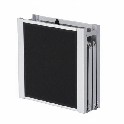 Lightweight Aluminum Vehicle Ramp for Dogs  Foldable, Non-Slip, Fits Cars, SUVs & Vans