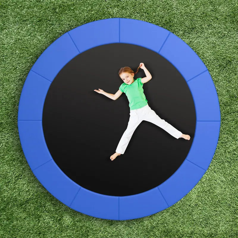 Hole-Free Trampoline Pad Replacement  Universal Fit for Pole-Based Frames
